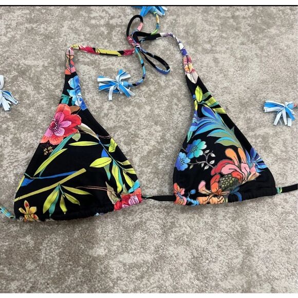 Johnny Was Womens Black Dreamer Hipster Bikini Swim Size XS/S - Picture 6 of 6